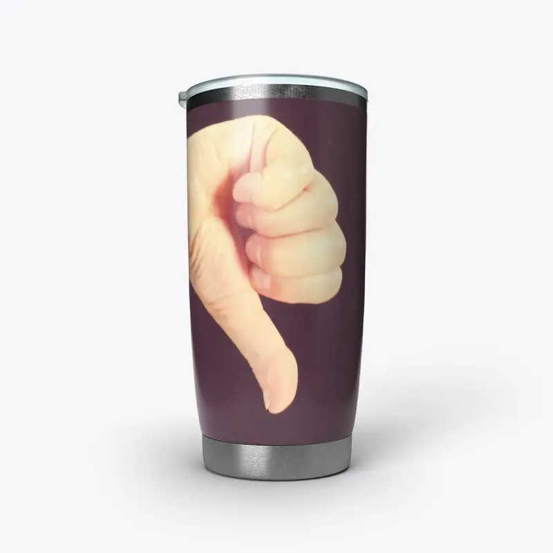 Thumbs Up and Down Tumbler